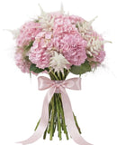 Pink Hydrangea with Astilbe Bouquet