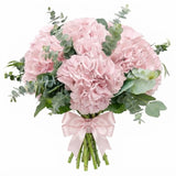 Pink Hydrangea with Eucalyptus Bouquet