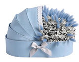 Pretty Gypsophila with Lagurus Cradle Box