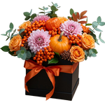 Pretty and Orange Halloween Box