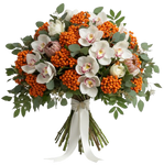 Rowan Glow and Protea Luxury Bouquet