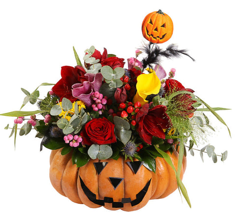 Scarry Cute Halloween Pumpkin