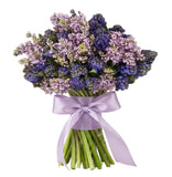 Scented Bouquet of Hyacinth and Purple Lilac