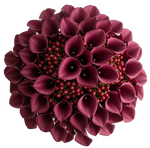 Shadows and Scarlet Blooms  Bouquet