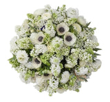 Splendit Bouquet of White Lilac and Anemone
