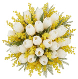 Tulips in Mimosa Splendid Bouquet