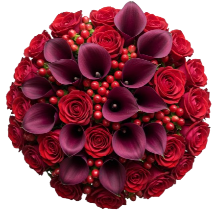 Velvet Desire Floral Arrangement Bouquet