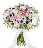 White Anemone & Ranunculus Bouquet