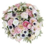 White Anemone & Ranunculus Bouquet