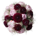 Wonderful Peonies and Dahlia Bouquet