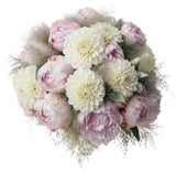 Wonderful Peonies and Dahlia Bouquet