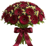 Amazing Bouquet of Gerberas and Tanacetum - Flowers Box London