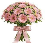 Amazing Bouquet of Gerberas and Tanacetum - Flowers Box London