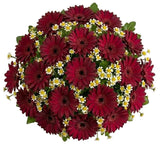 Amazing Bouquet of Gerberas and Tanacetum - Flowers Box London