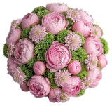 Amazing Bouquet of Peonies and Scabiosa with Sedum - Flowers Box London