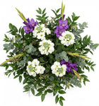 Amazing Bouquet of White Stock and Gladioli