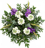 Amazing Bouquet of White Stock and Gladioli