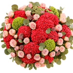 Amazing Celosia and Spray Roses Bouquet