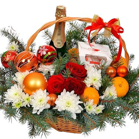 Amazing Christmas Hamper - Flowers Box London
