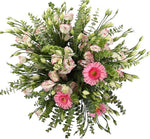Amazing Lisianthus with Gerberas Bouquet - Flowers Box London