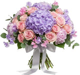 Amazing Peonies and Sweet Pea Bouquet