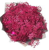 Amazing Red Gypsophila Bouquet - Flowers Box London