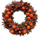 Amber Glow Harvest Door Ring - Flowers Box London