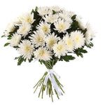 Anastasia White Chrysanthemum Bouquet