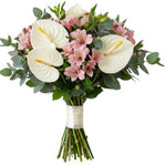 Anthurium with Alstroemeria Bouquet