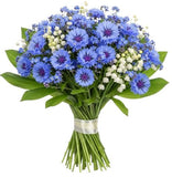 Aromatic Bouquet of Convallaria in Blue