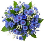 Aromatic Bouquet of Convallaria in Blue - Flowers Box London
