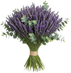 Aromatic Bouquet of Lavender and Eucalyptus - Flowers Box London