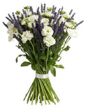Aromatic Bouquet of Stocks an Lavender - Flowers Box London