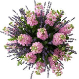 Aromatic Bouquet of Stocks an Lavender - Flowers Box London