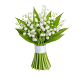 Aromatic Lily of Valley Bridal Bouquet - Flowers Box London