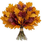 Autuman Palete Oak Leaves Bouquet