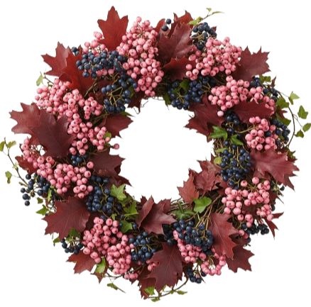 Autumn Berries Door Wreath
