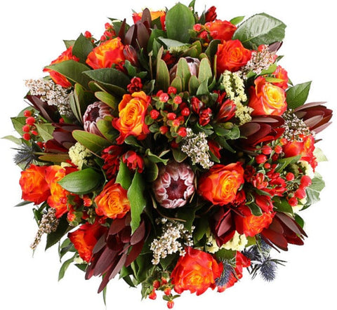 Autumn Tones Exotic Bouquet