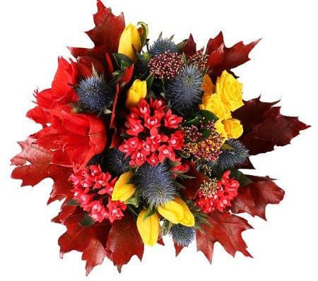 Autumn's Fire Bouquet