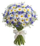 Azure Meadow Bouquet - Flowers Box London