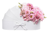 Baby Girl Flowers in Cradle Box - Flowers Box London