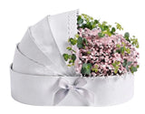 Baby Girl Gypsophila Cradle Box - Flowers Box London