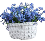 Basket of Blue Forget Me Not - Flowers Box London