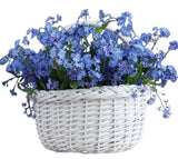 Basket of Blue Forget Me Not - Flowers Box London
