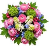 Beautiful Bright Spring Bouquet - Flowers Box London