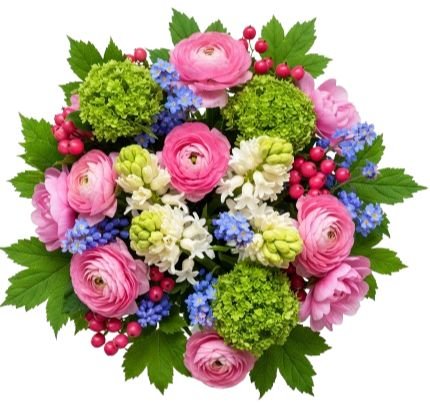 Beautiful Bright Spring Bouquet - Flowers Box London