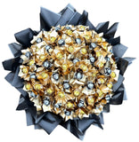 Black and Gold Rafined Chocolate Bouquet