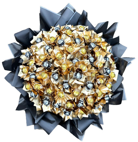 Black and Gold Rafined Chocolate Bouquet