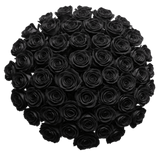 Black Roses Bouquet - Flowers Box London