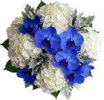Blue and White Gorgeous Bouquet
